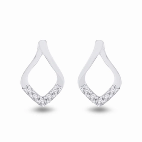 18ct white gold Diamond earrings