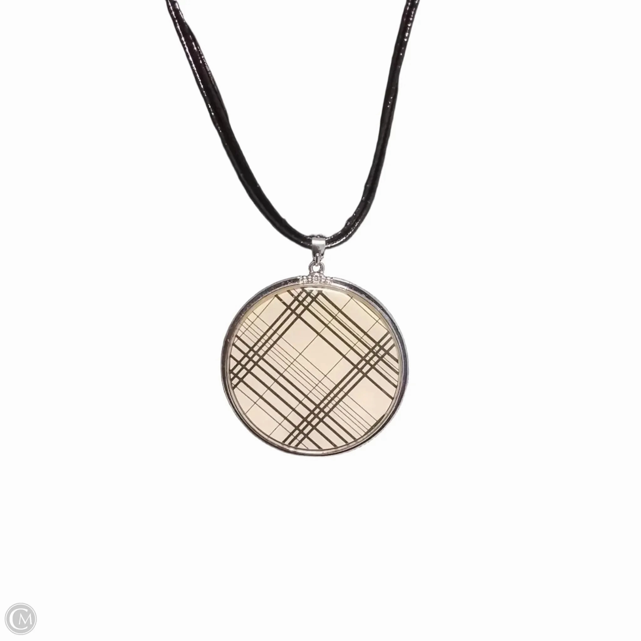 2 SIDED Necklace Pendant By Chicos