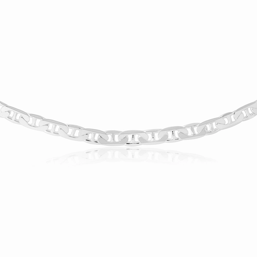 45cm Sterling Silver 200 Gauge Anchor Chain