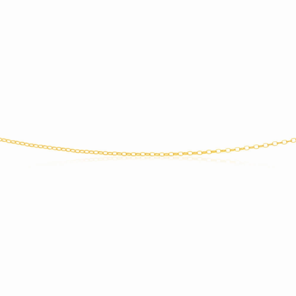 9ct Magnificent Yellow Solid Gold Belcher Chain