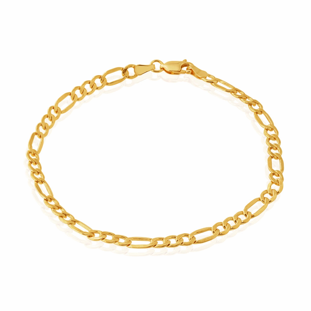 9ct Silverfilled Fiagro 100Gauge 21cm Bracelet