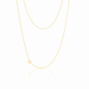 9ct Yellow Gold 22 Gauge Curb Chain