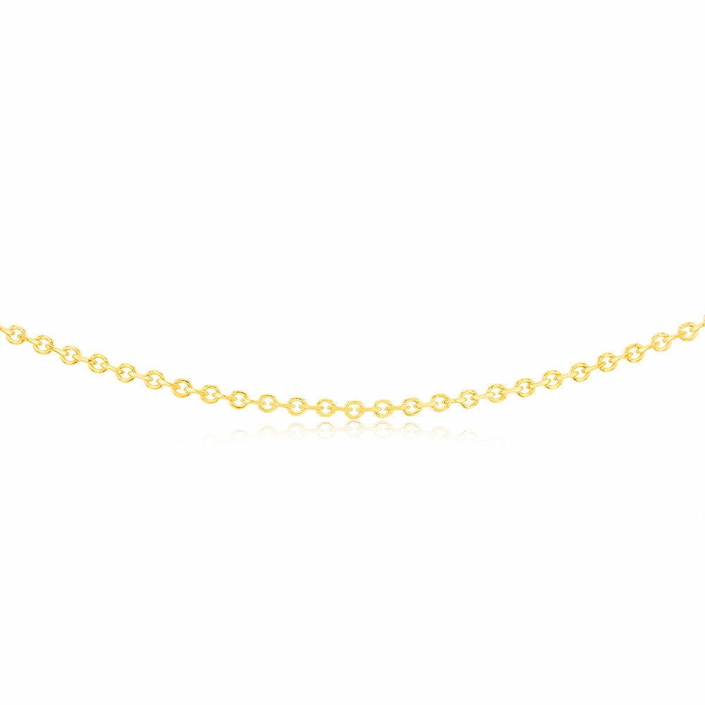 9ct Yellow Gold Belcher 45cm Chain
