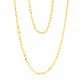 9ct Yellow Gold Belcher 45cm Chain