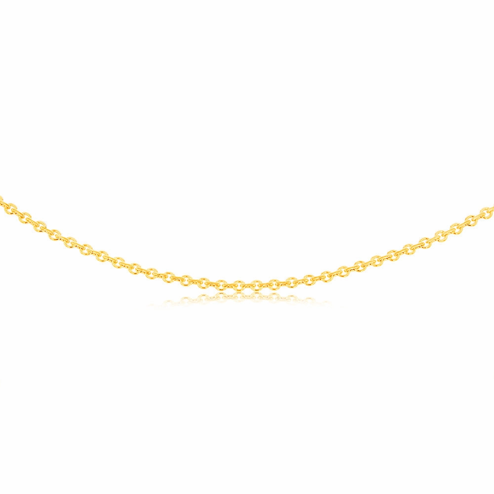 9ct Yellow Gold Belcher 45cm Chain