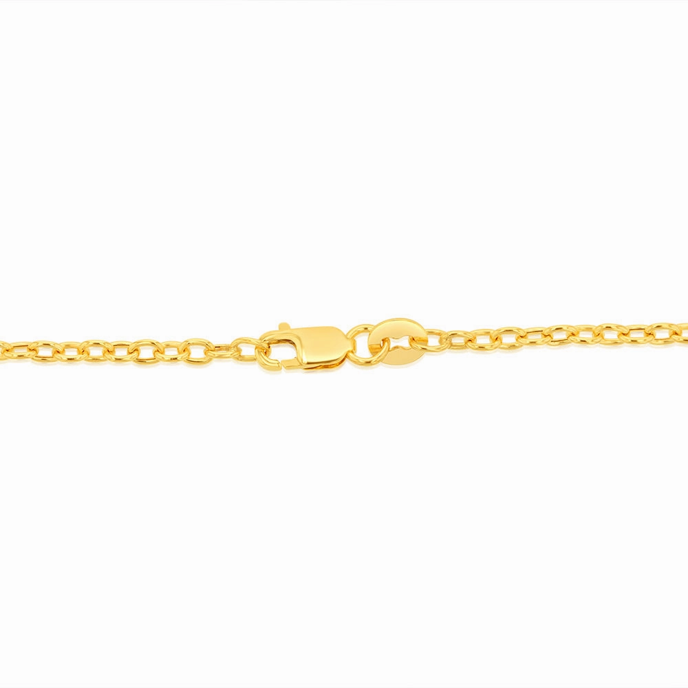 9ct Yellow Gold Belcher 60 Gauge 40cm Chain