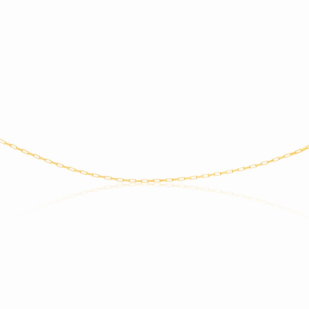 9ct Yellow Gold Fancy 26 Gauge 50cm Chain