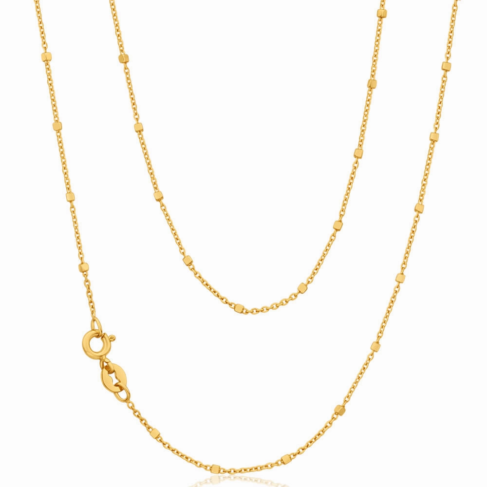 9ct Yellow Gold Fancy Chain