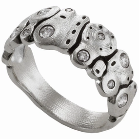 Alex Sepkus Amy's Flowers Dome Ring - R-192PD