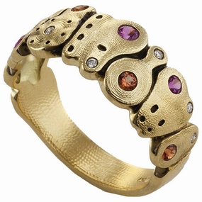Alex Sepkus Amy's Flowers Dome Ring - R-192S