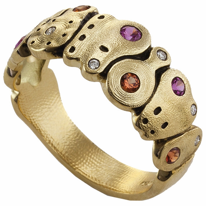 Alex Sepkus Amy's Flowers Dome Ring - R-192S
