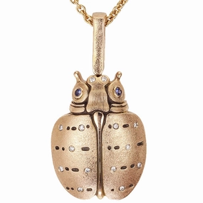 Alex Sepkus Big Bug Pendant Necklace - M-125RS