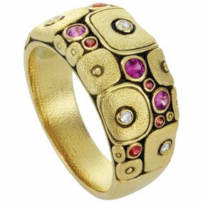Alex Sepkus Blocks Dome Ring - R-135S