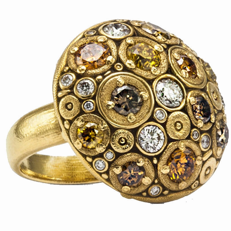 Alex Sepkus Blooming Hill Dome Ring - R-145DC