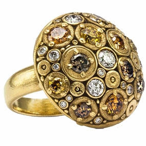 Alex Sepkus Blooming Hill Dome Ring - R-145DC