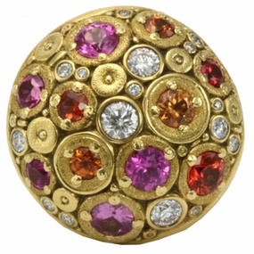 Alex Sepkus Blooming Hill Dome Ring - R-145S