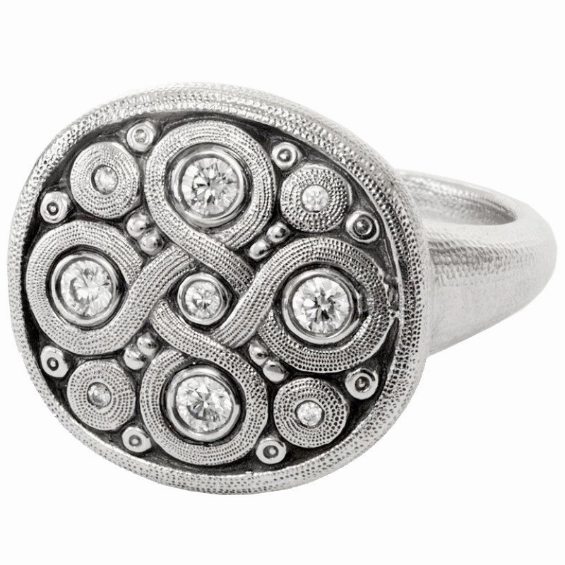 Alex Sepkus Celtic Spring Dome Ring - R-161PD
