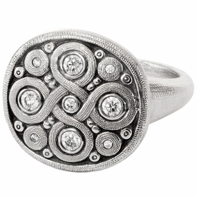 Alex Sepkus Celtic Spring Dome Ring - R-161PD