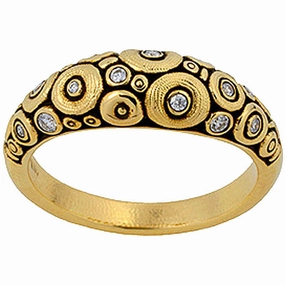 Alex Sepkus Circle Set Ring - R-132