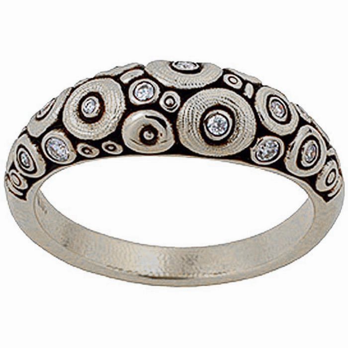 Alex Sepkus Circle Set Ring - R-132P