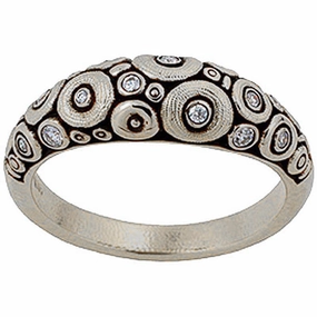 Alex Sepkus Circle Set Ring - R-132P
