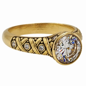 Alex Sepkus Crisscross Ring - R-80M