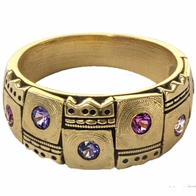 Alex Sepkus Crowned Heads Dome Ring - R-159S