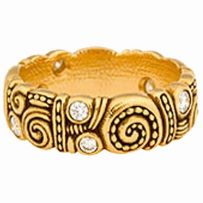 Alex Sepkus Crowned Nautilus Ring - R-8D