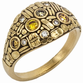 Alex Sepkus Curious Characters Dome Ring - R-146DC