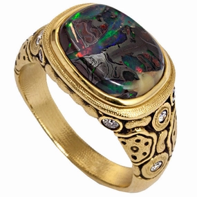 Alex Sepkus Cushion Ring - R-179MD