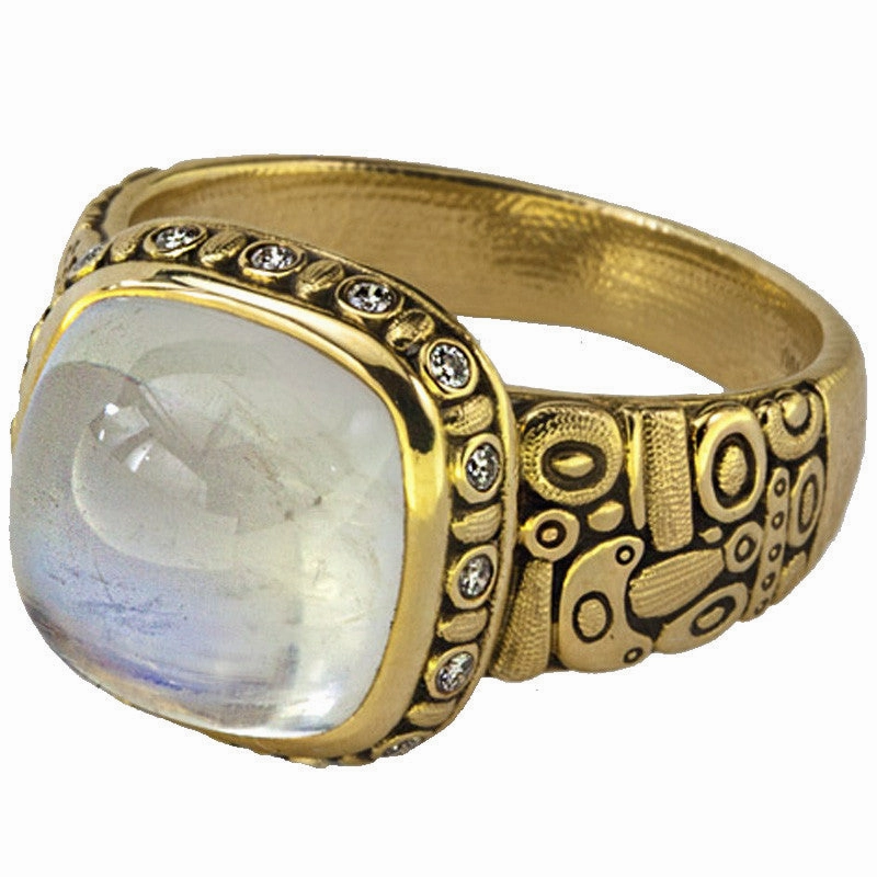 Alex Sepkus Cushion Ring - R-85M