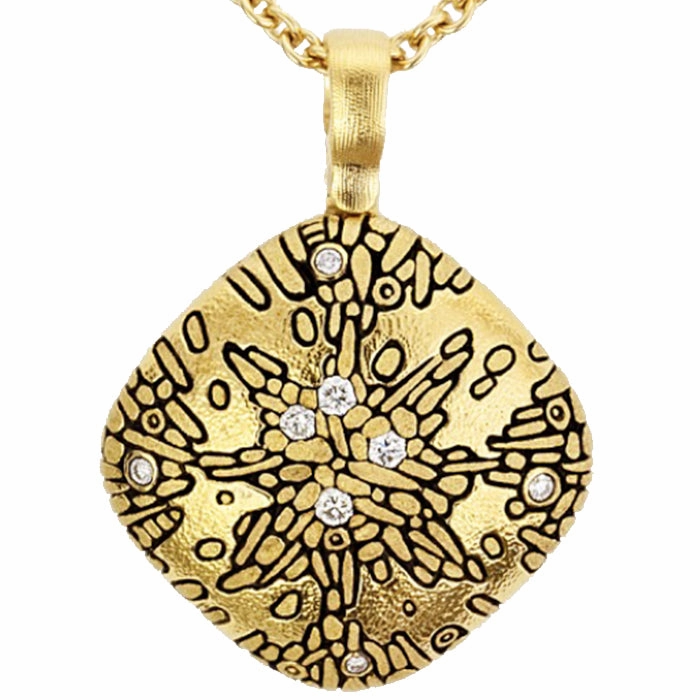 Alex Sepkus Cushion Shape Pendant Necklace - M-89D