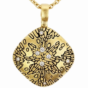 Alex Sepkus Cushion Shape Pendant Necklace - M-89D