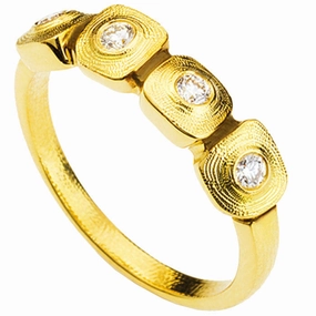 Alex Sepkus Dancing Squares Ring - R-212D