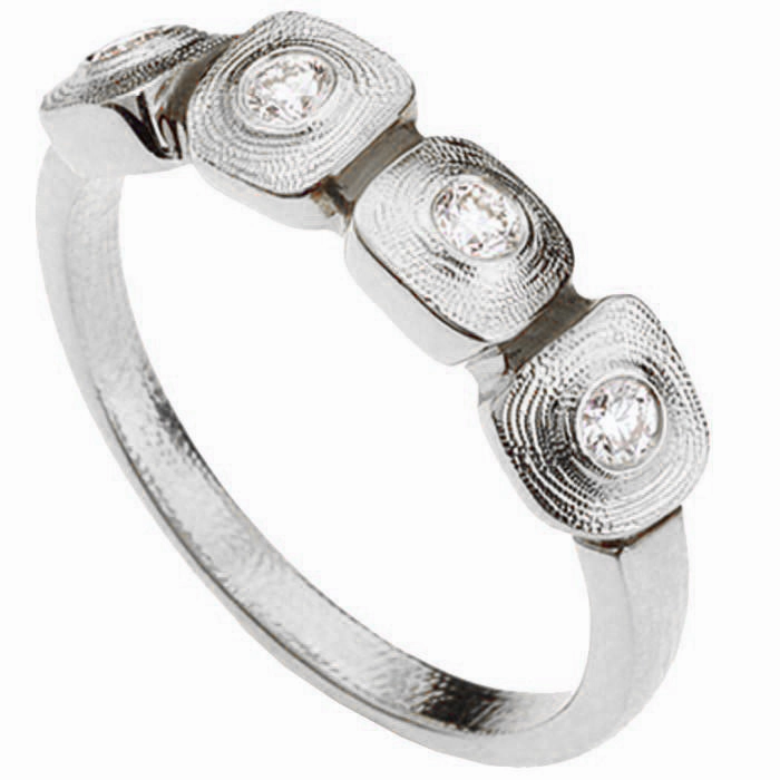 Alex Sepkus Dancing Squares Ring - R-212PD
