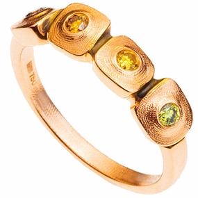 Alex Sepkus Dancing Squares Ring - R-212RDC