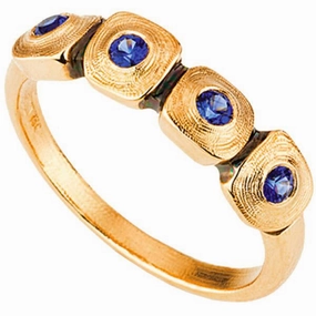 Alex Sepkus Dancing Squares Ring - R-212RS