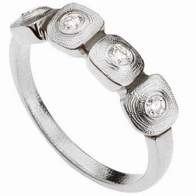 Alex Sepkus Dancing Squares Ring - R-212ZD