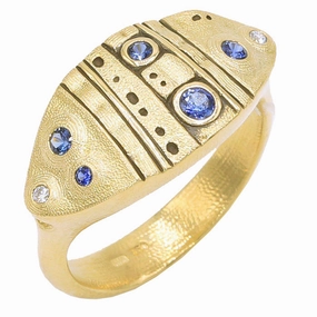 Alex Sepkus Leaf Dome Ring - R-200S