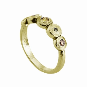 Alex Sepkus Lilly Pad Diamond Ring - R-210DC