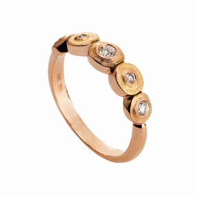 Alex Sepkus Lilly Pad Diamond Ring - R-210RD