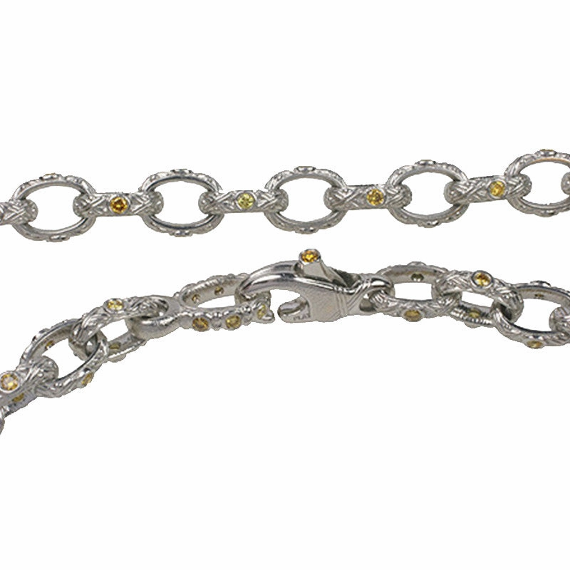 Alex Sepkus Link Necklace - N-15PPD