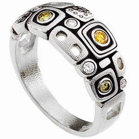 Alex Sepkus Little Windows Dome Ring - R-214PDC
