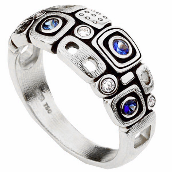 Alex Sepkus Little Windows Dome Ring - R-214PS