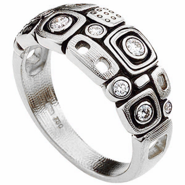 Alex Sepkus Little Windows Dome Ring - R-214ZD