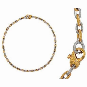 Alex Sepkus Milgrain Chain Link Necklace - N-6P