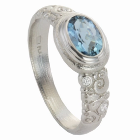 Alex Sepkus Moon Wave Ring - R-82PM