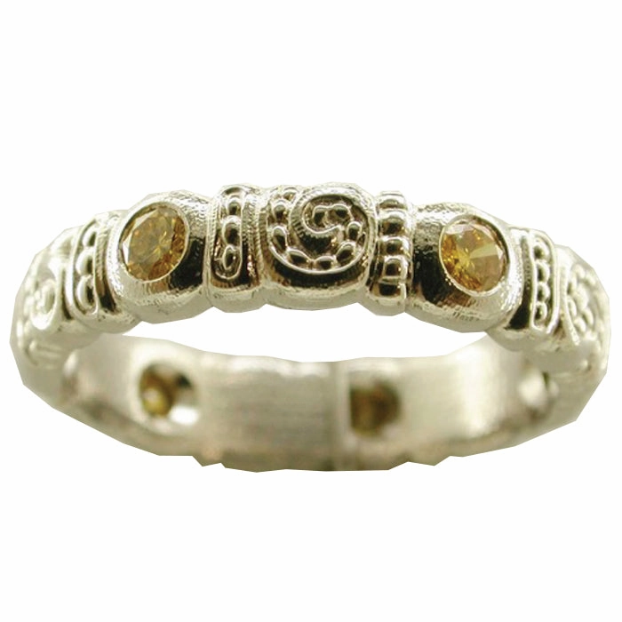 Alex Sepkus Nautilus Natural Color Diamond Ring - R-51PDC