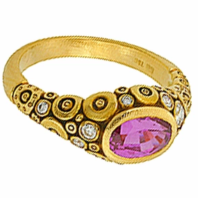 Alex Sepkus Oval Circle Ring - R-79M