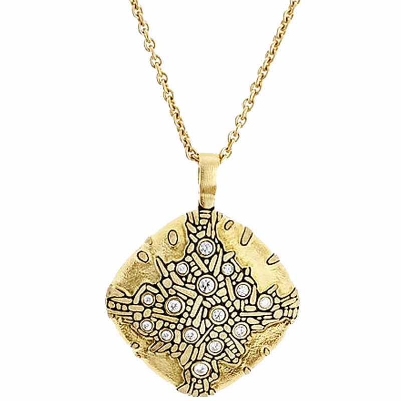 Alex Sepkus Point Cushion Pendant Necklace - M-82